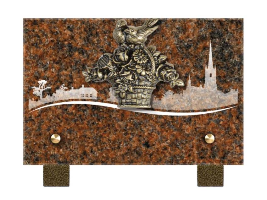 Rectangular Granite Plaque Collection.