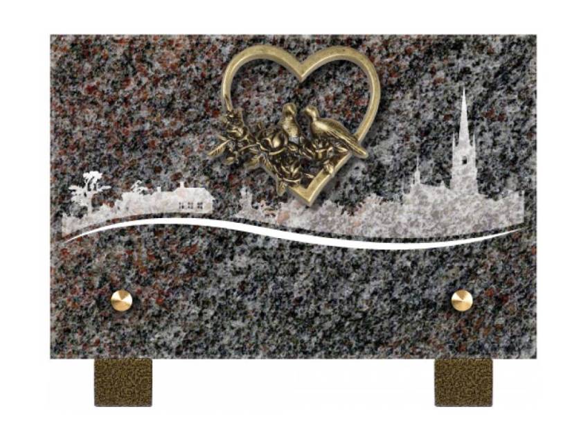 Rectangular Granite Plaque Collection.