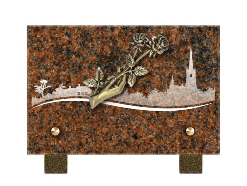 Rectangular Granite Plaque Collection.