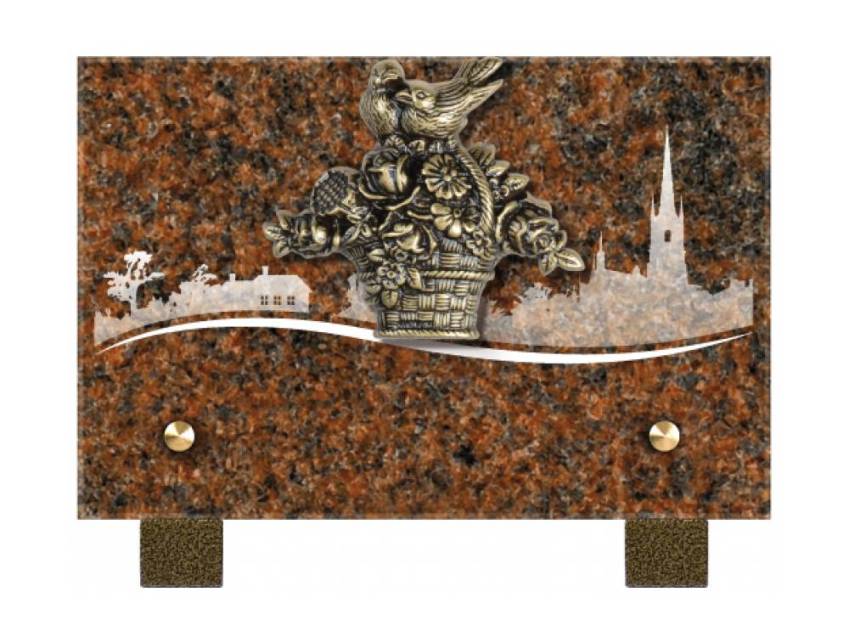 Rectangular Granite Plaque Collection.