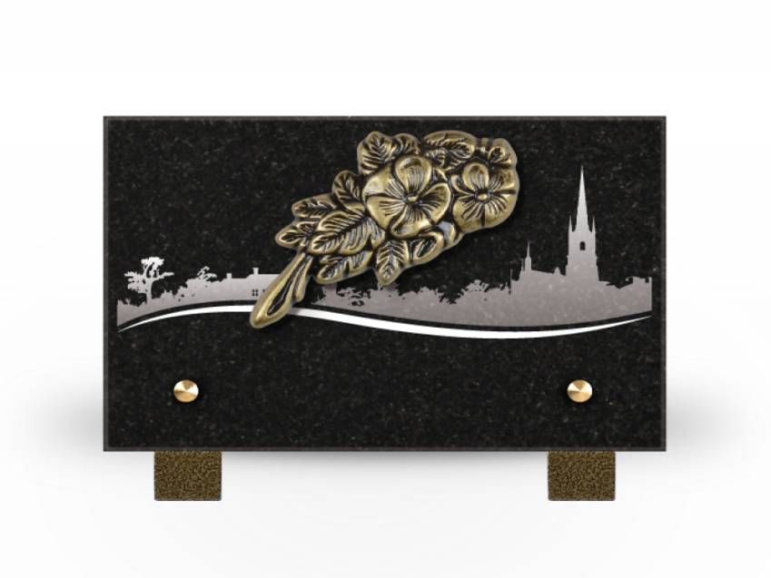 Rectangular Granite Plaque Collection.