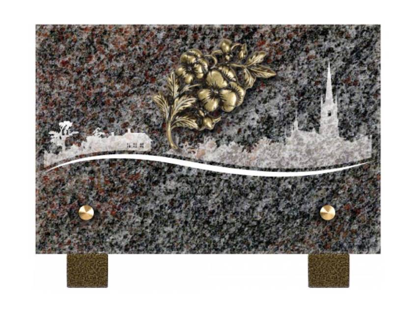 Rectangular Granite Plaque Collection.