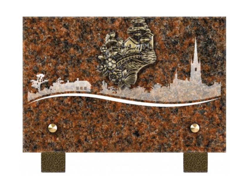 Rectangular Granite Plaque Collection.