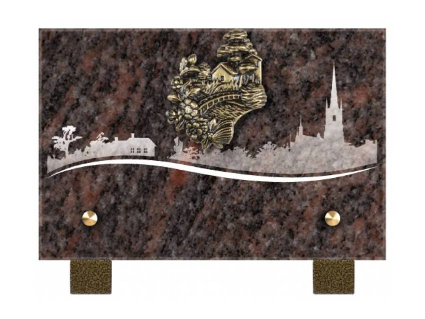 Rectangular Granite Plaque Collection.