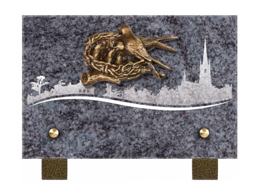 Rectangular Granite Plaque Collection.