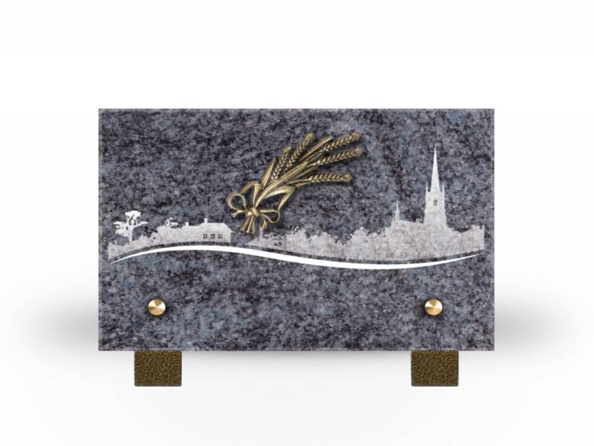 Rectangular Granite Plaque Collection.