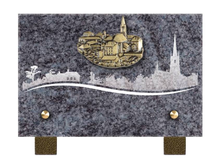 Rectangular Granite Plaque Collection.