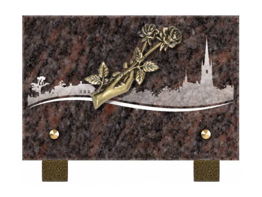 Rectangular Granite Plaque Collection.