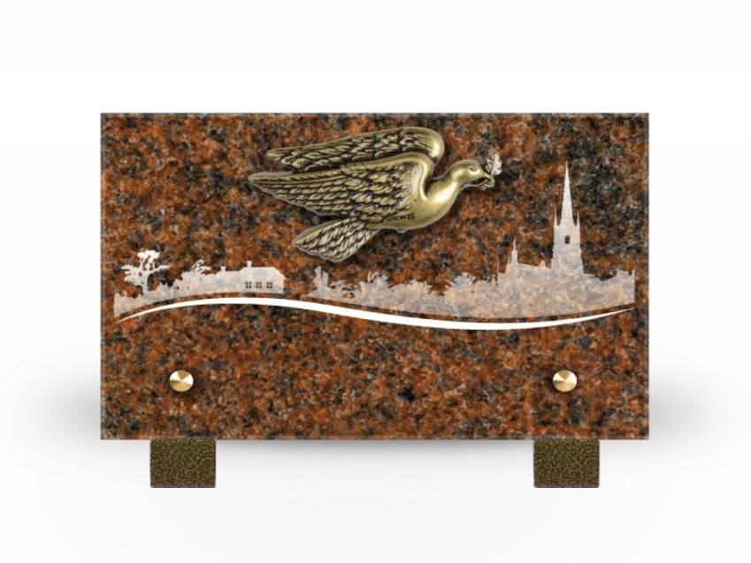 Rectangular Granite Plaque Collection.