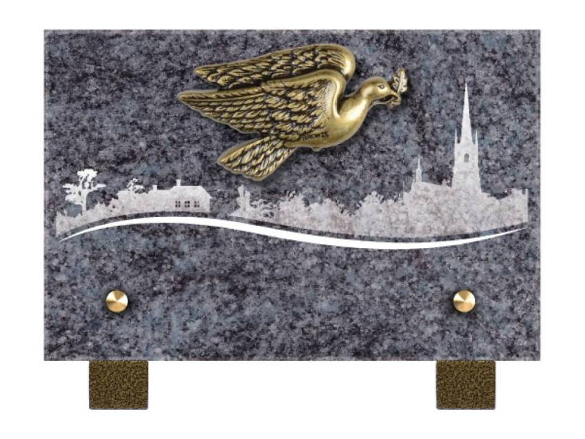 Rectangular Granite Plaque Collection.