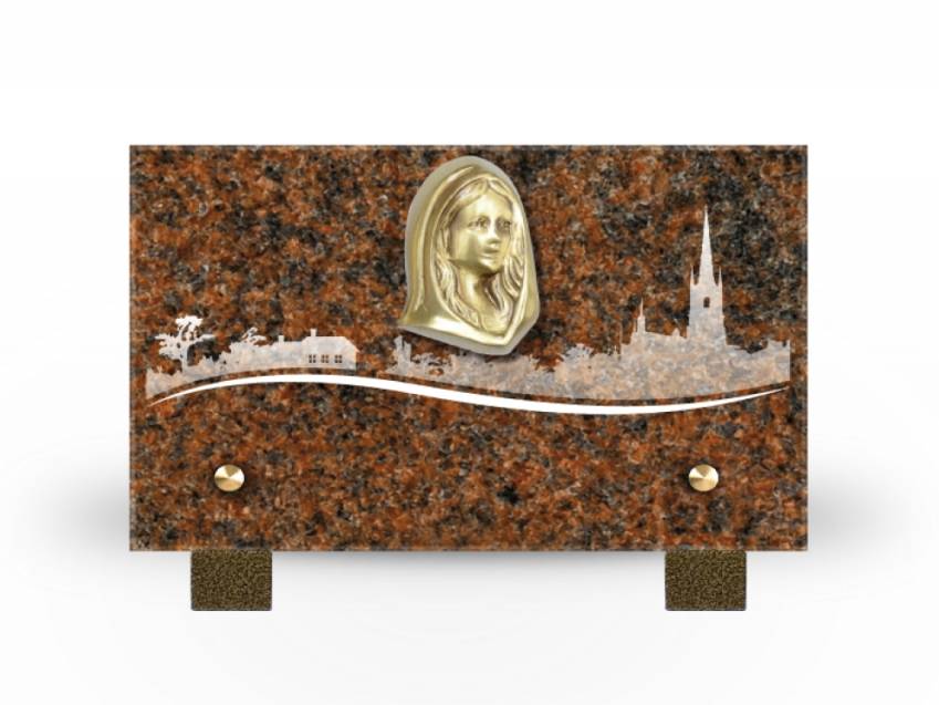 Rectangular Granite Plaque Collection.