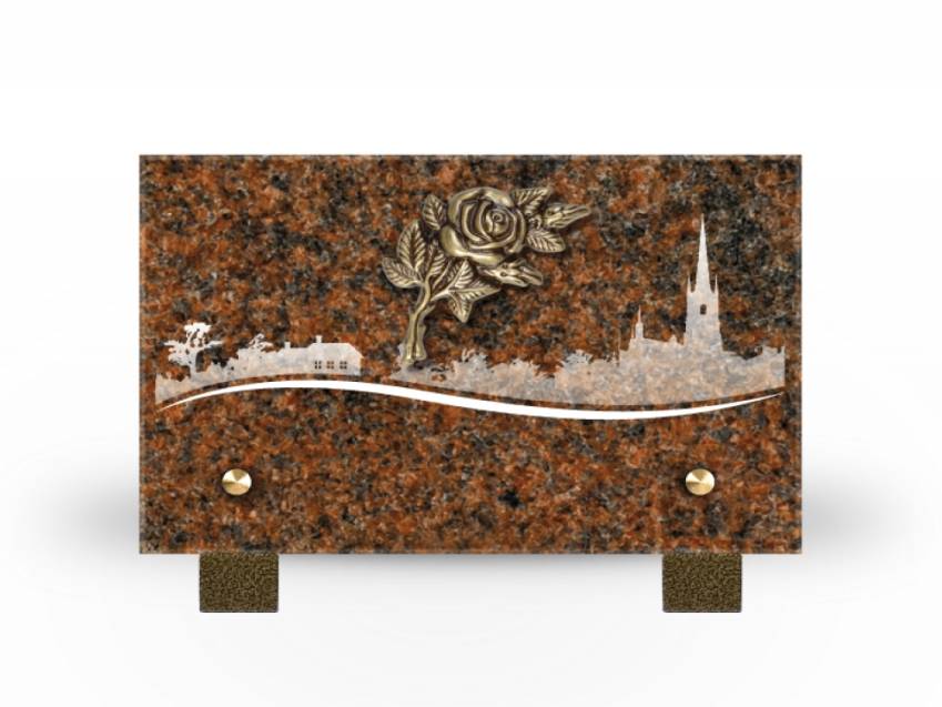 Rectangular Granite Plaque Collection.