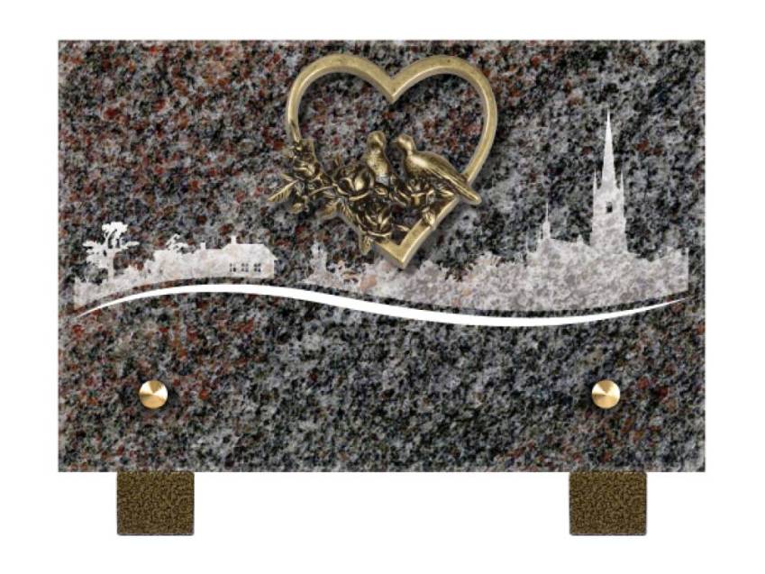 Rectangular Granite Plaque Collection.