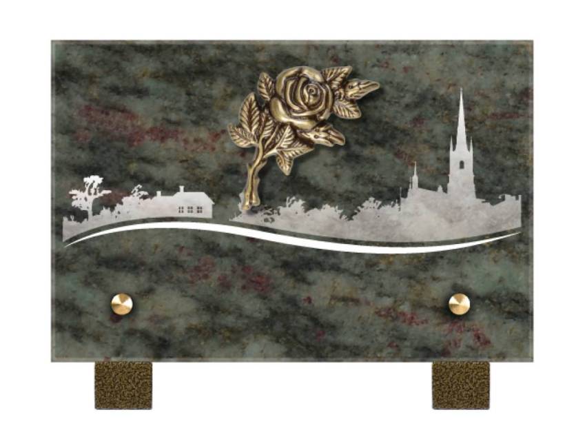 Rectangular Granite Plaque Collection.