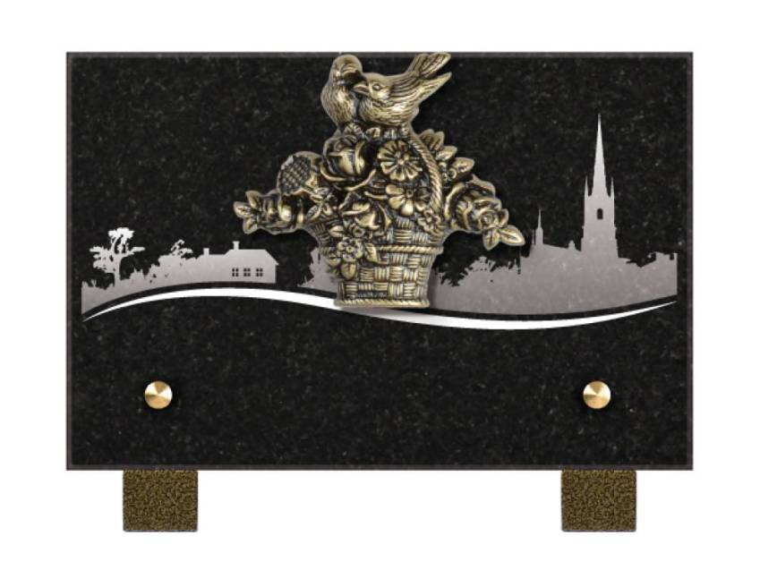 Rectangular Granite Plaque Collection.