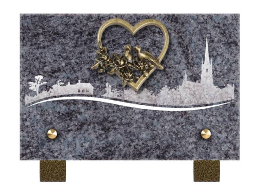 Rectangular Granite Plaque Collection.