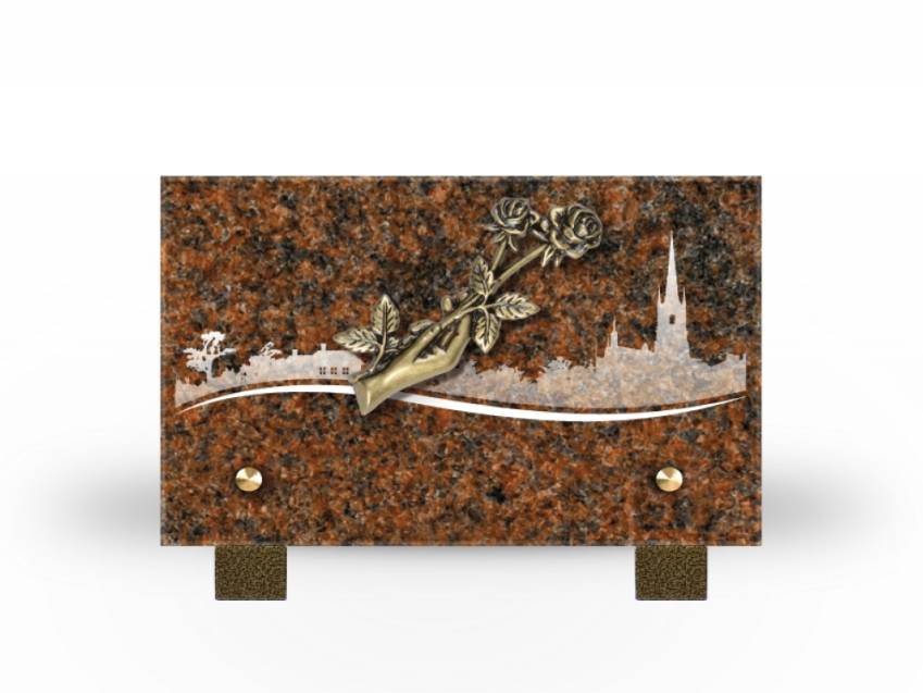 Rectangular Granite Plaque Collection.