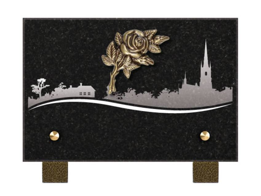 Rectangular Granite Plaque Collection.