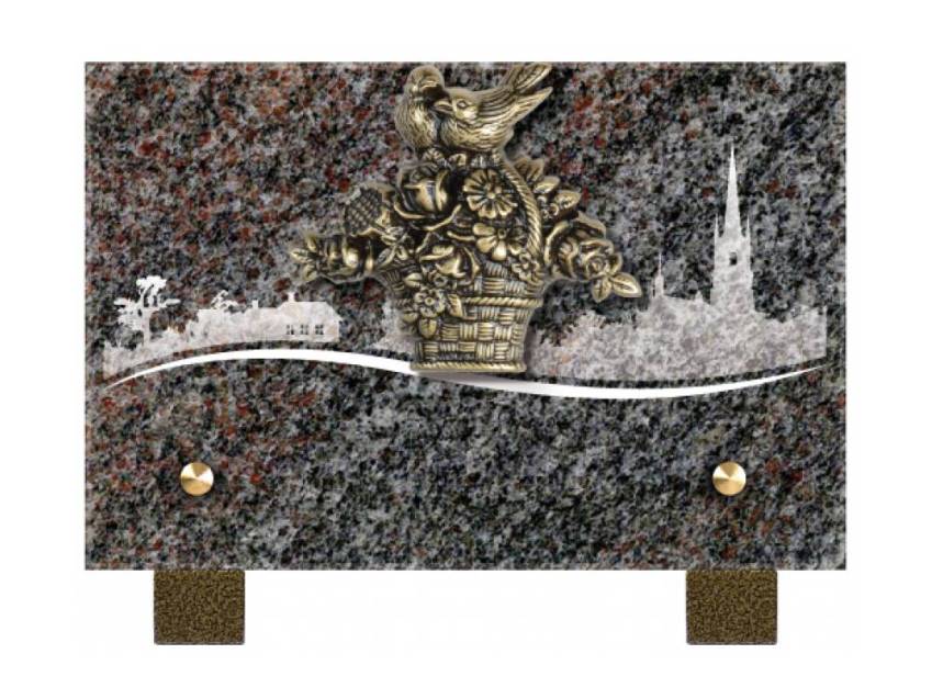 Rectangular Granite Plaque Collection.