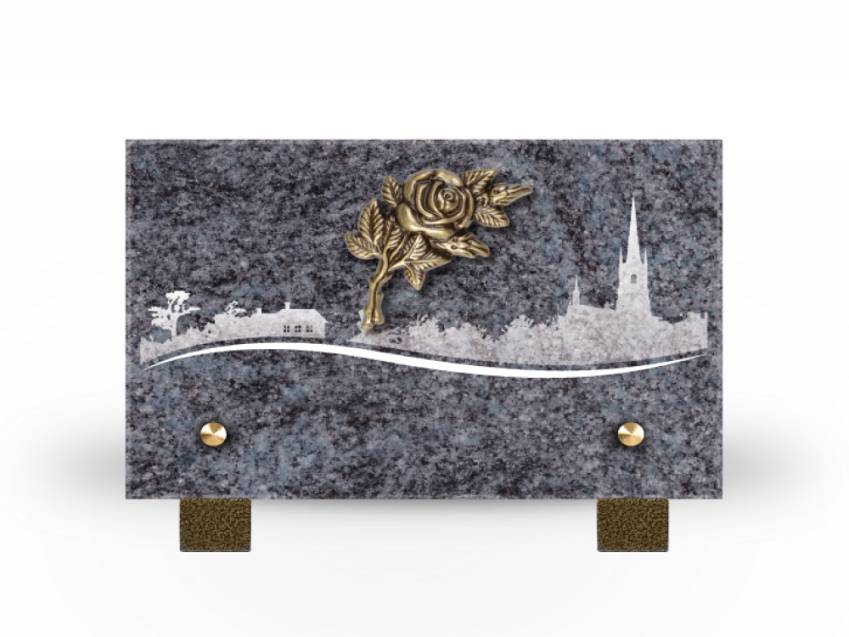 Rectangular Granite Plaque Collection.