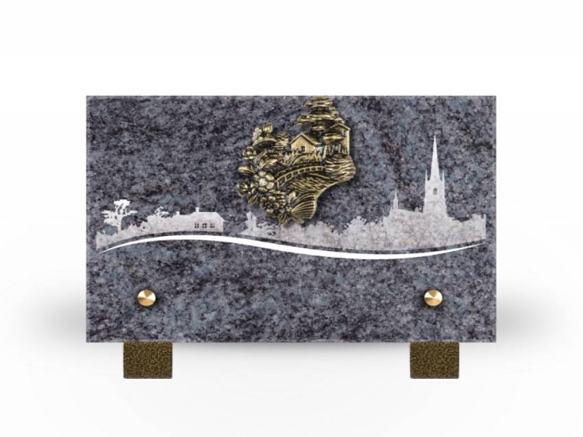 Rectangular Granite Plaque Collection.