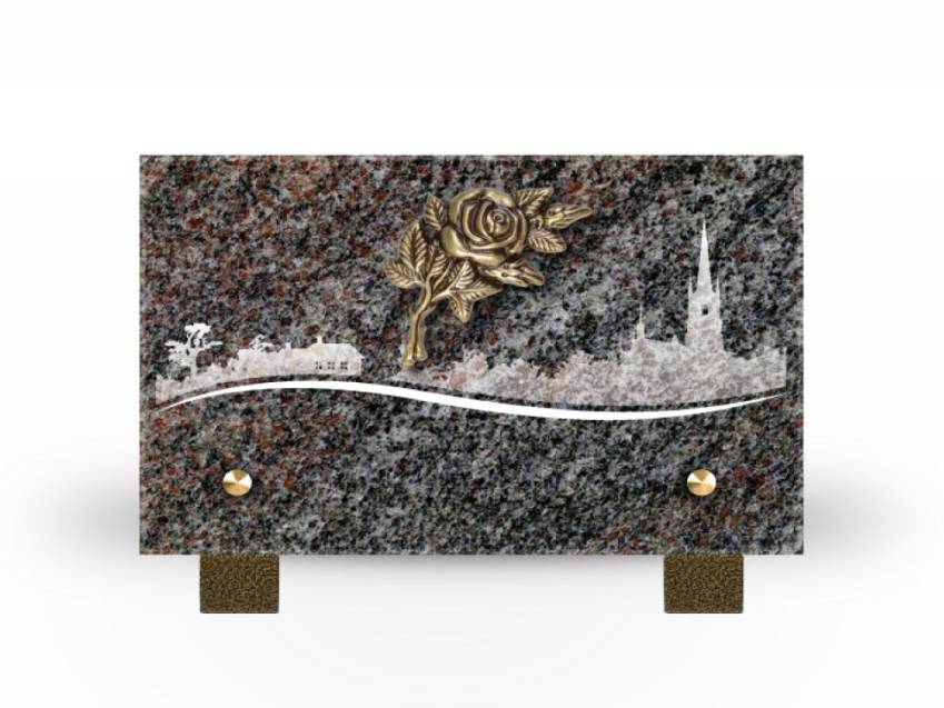 Rectangular Granite Plaque Collection.