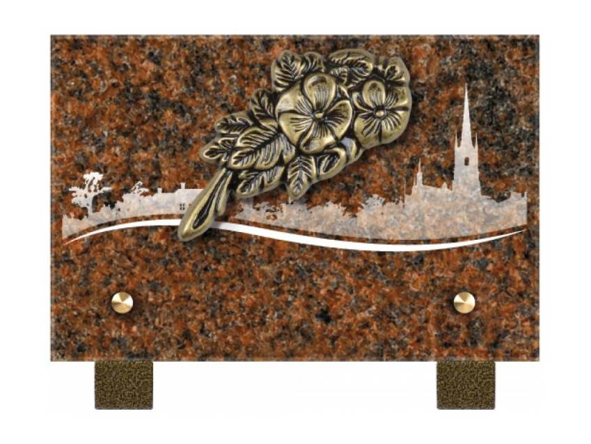 Rectangular Granite Plaque Collection.