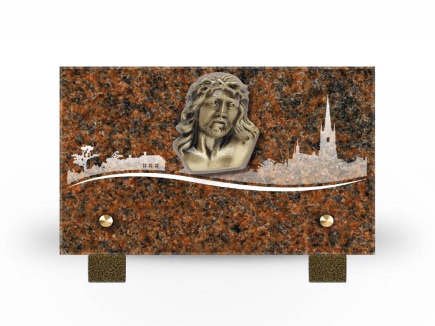 Rectangular Granite Plaque Collection.