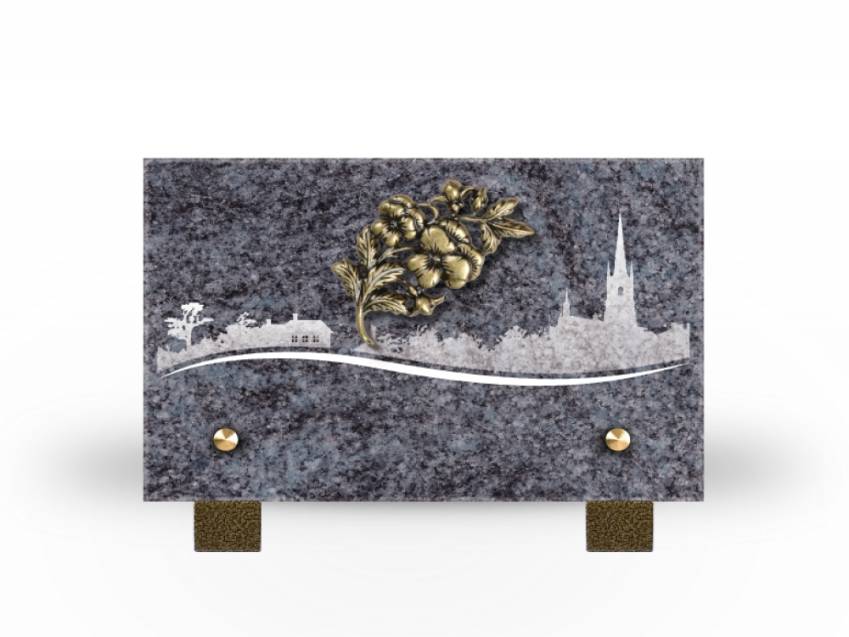 Rectangular Granite Plaque Collection.