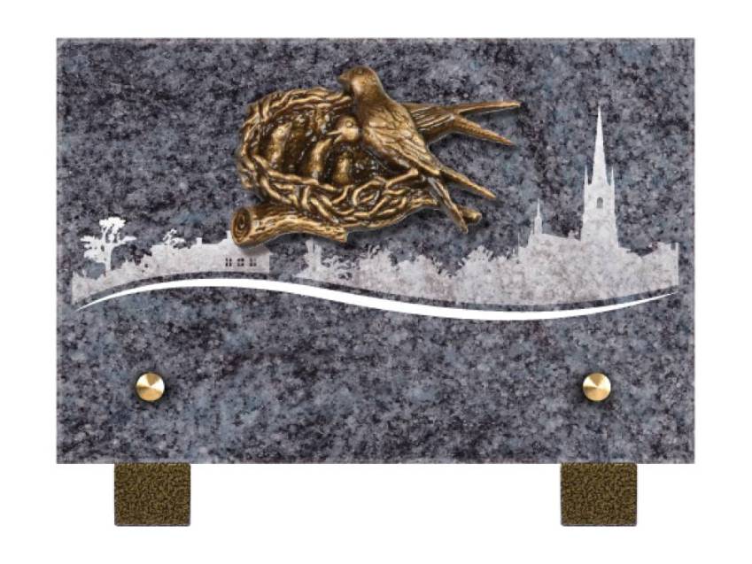 Rectangular Granite Plaque Collection.