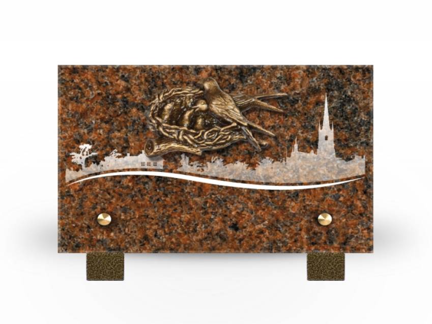 Rectangular Granite Plaque Collection.