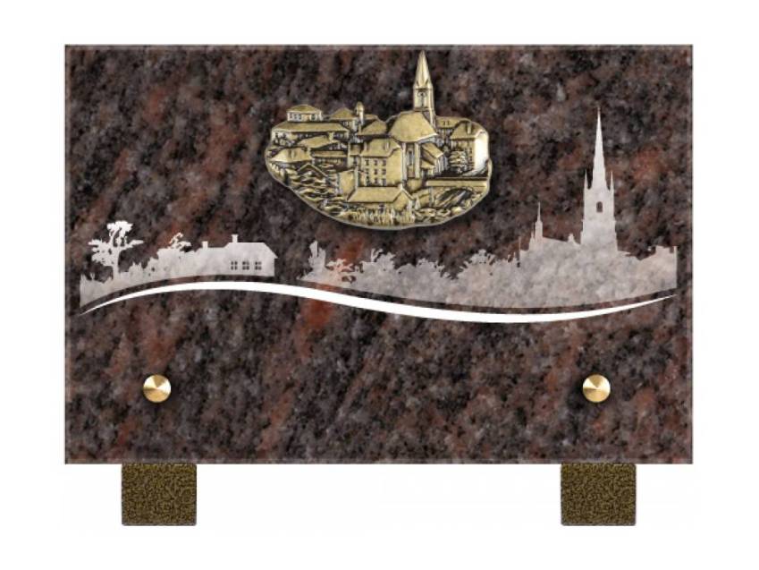 Rectangular Granite Plaque Collection.