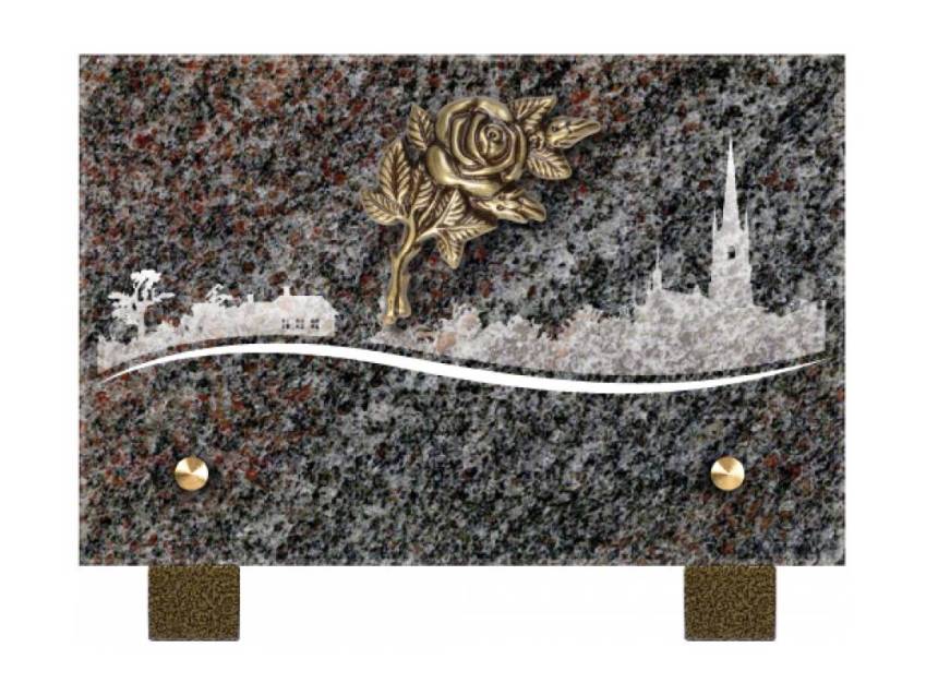 Rectangular Granite Plaque Collection.