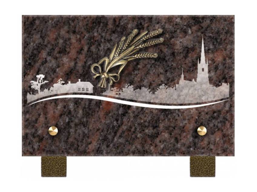 Rectangular Granite Plaque Collection.