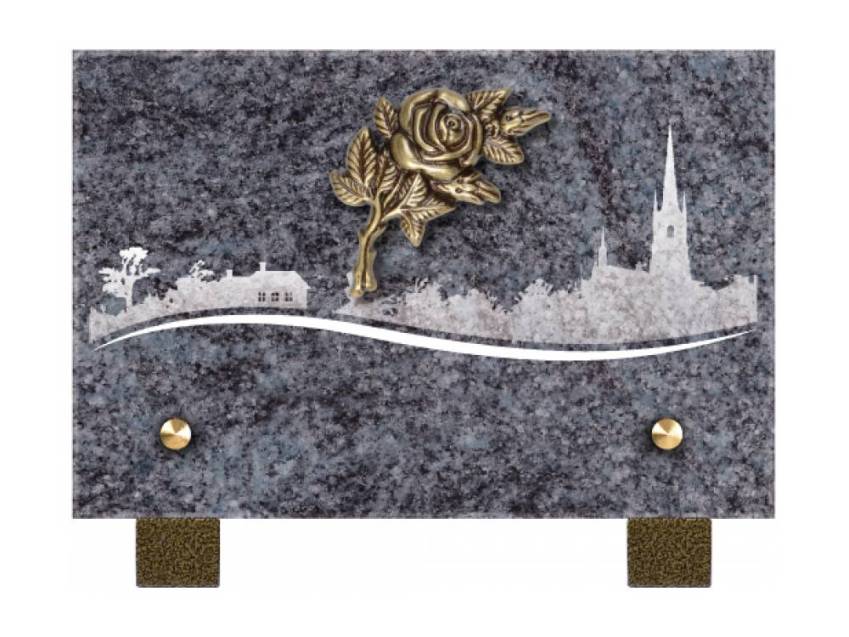 Rectangular Granite Plaque Collection.