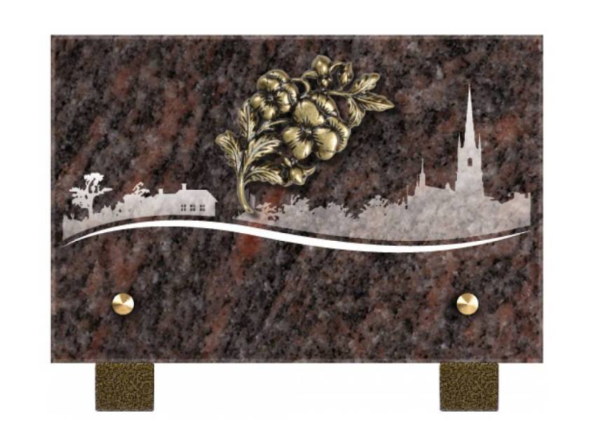 Rectangular Granite Plaque Collection.