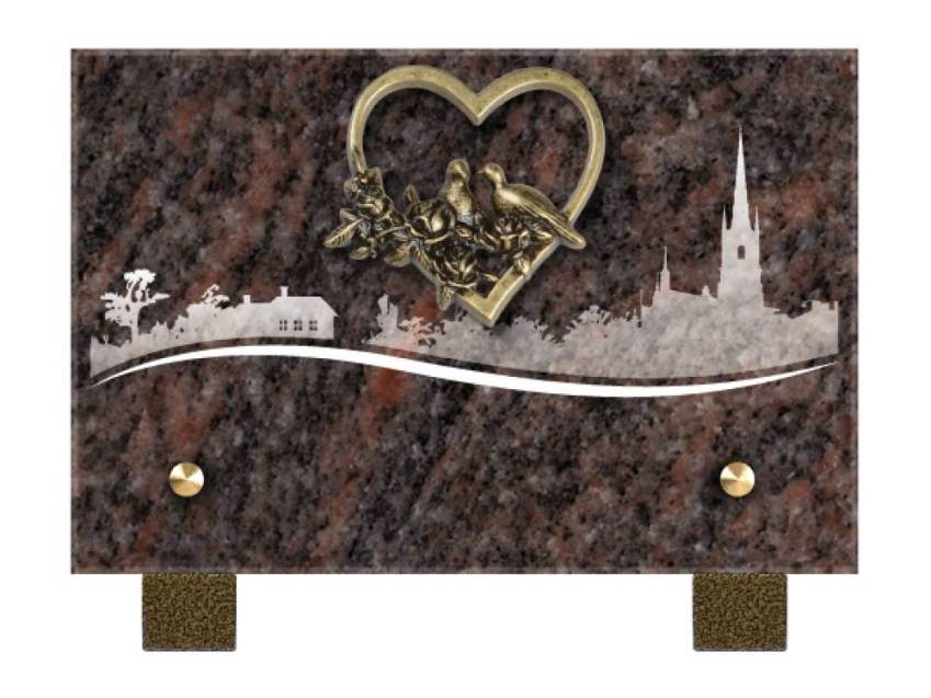 Rectangular Granite Plaque Collection.