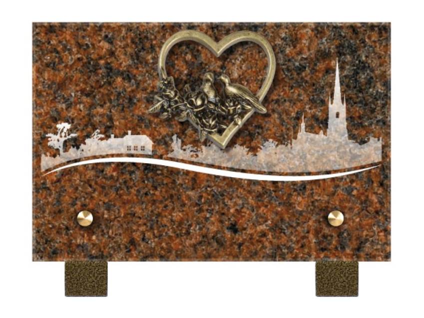 Rectangular Granite Plaque Collection.