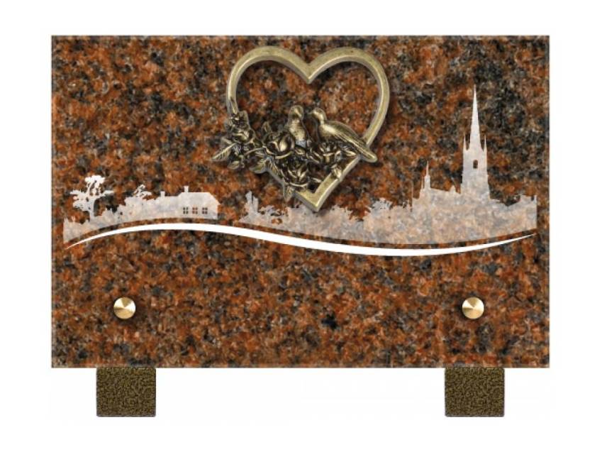 Rectangular Granite Plaque Collection.