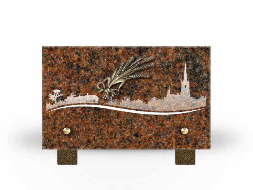 Rectangular Granite Plaque Collection.