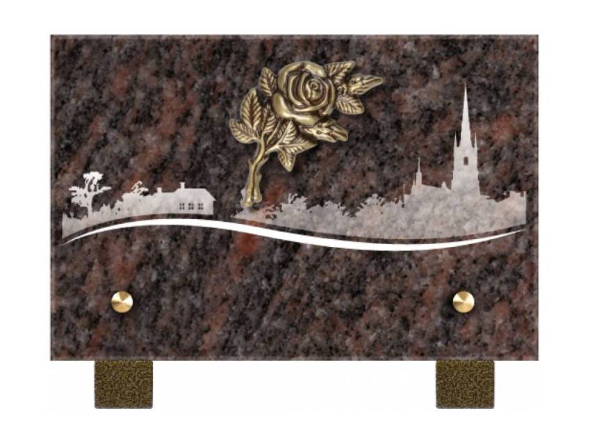 Rectangular Granite Plaque Collection.