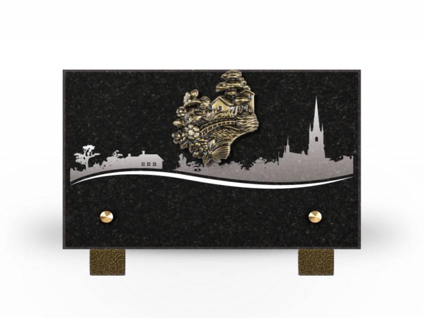 Rectangular Granite Plaque Collection.