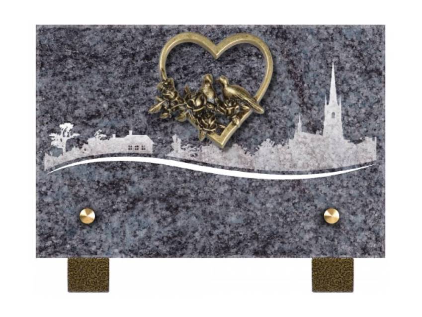 Rectangular Granite Plaque Collection.