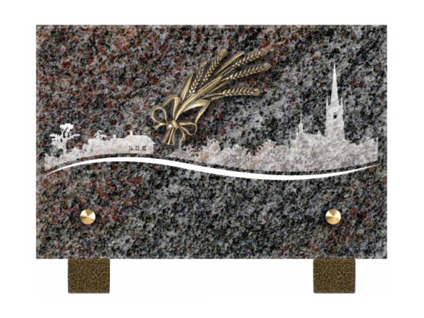 Rectangular Granite Plaque Collection.