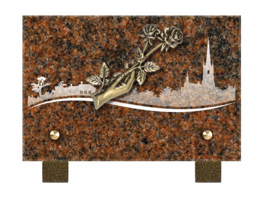 Rectangular Granite Plaque Collection.