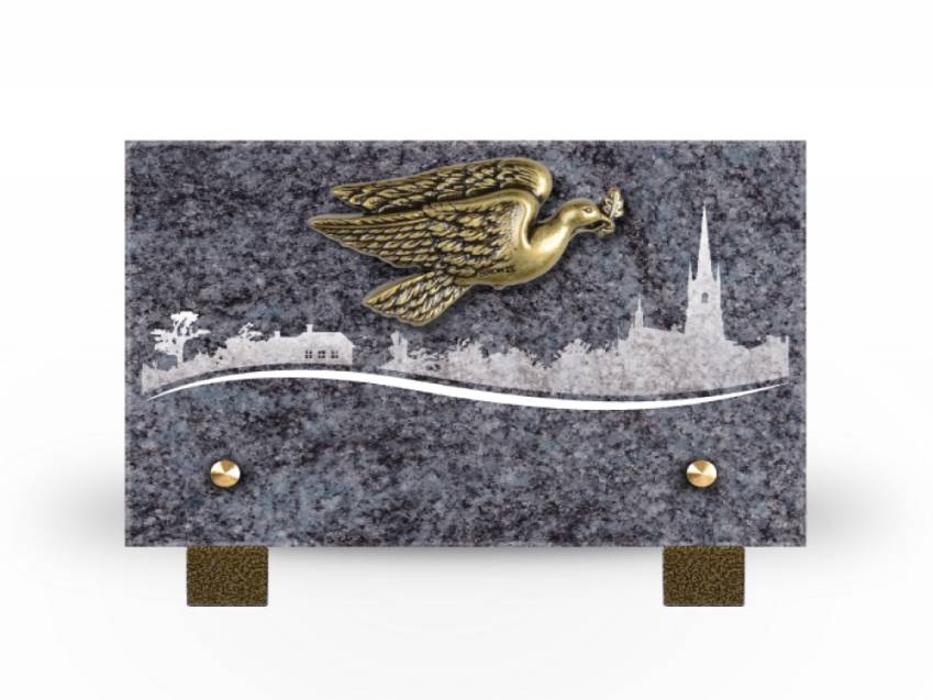 Rectangular Granite Plaque Collection.