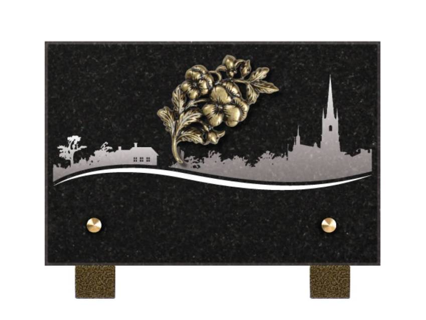 Rectangular Granite Plaque Collection.