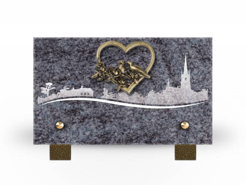 Rectangular Granite Plaque Collection.