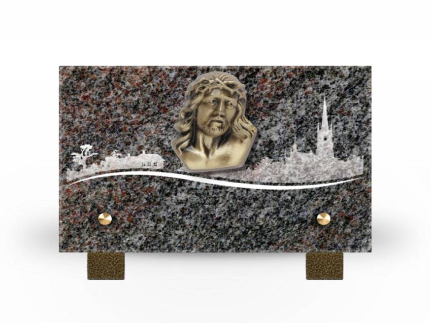 Rectangular Granite Plaque Collection.