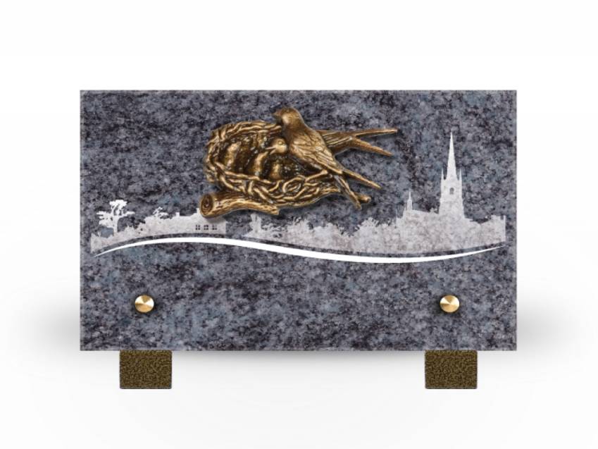 Rectangular Granite Plaque Collection.